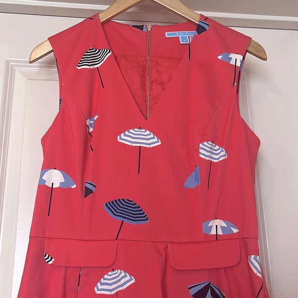 Draper James Umbrella Love Circle Dress size 6 - Picture 3 of 7